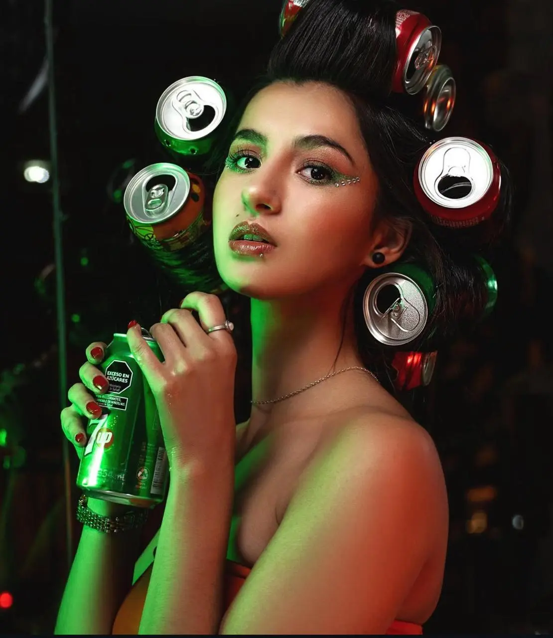 Retrato Artístico con Iluminación Dramática